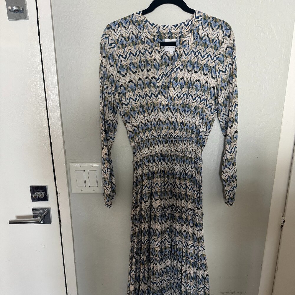 MISA Los Angeles Maxi Dress | Anthropologie | Smocked Waist | Size S
